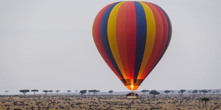 Hot air balloon Safaris